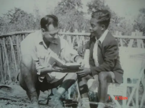 Rev. Rex Glassby and Rev. khogendra Bandhabok